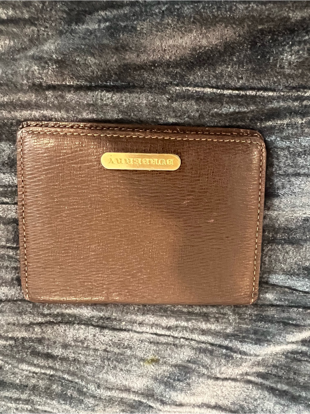 Vintage Mens Burberry Card Holder